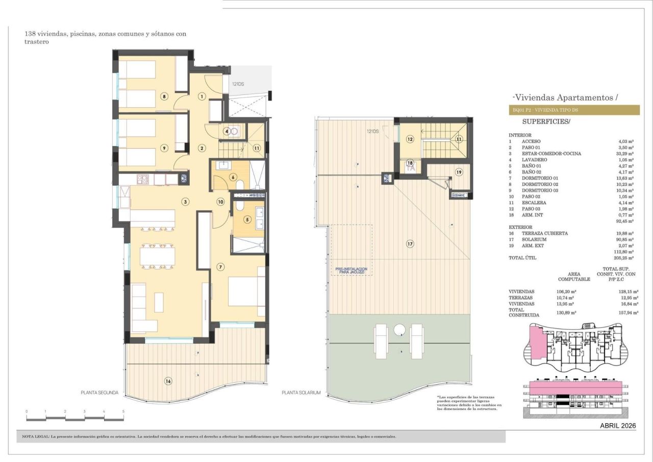 Пентхаус в Финестрате, Испания, 130 м² - фото 18