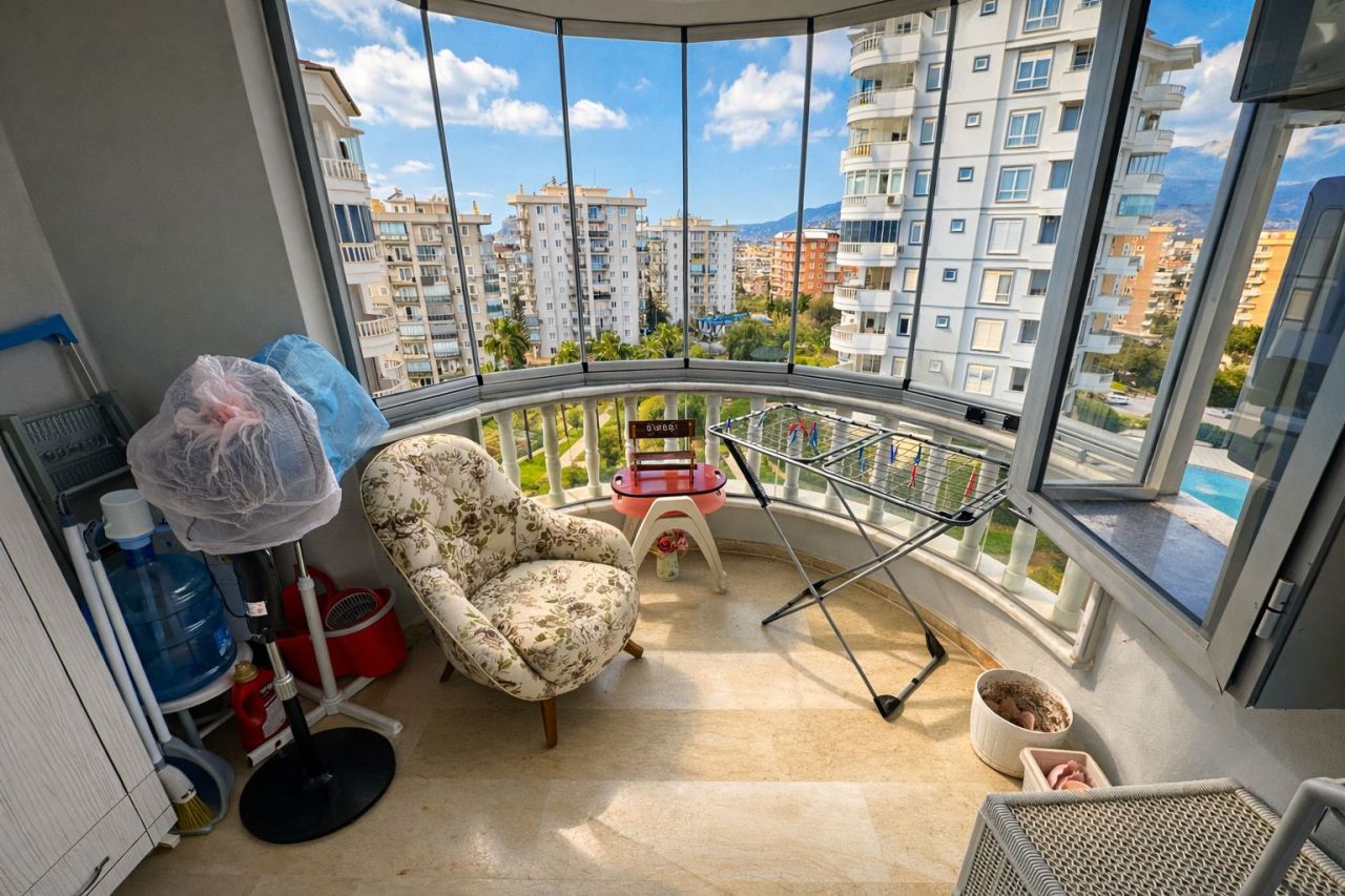 Апартаменты в Алании, Турция, 110 м² - фото 11
