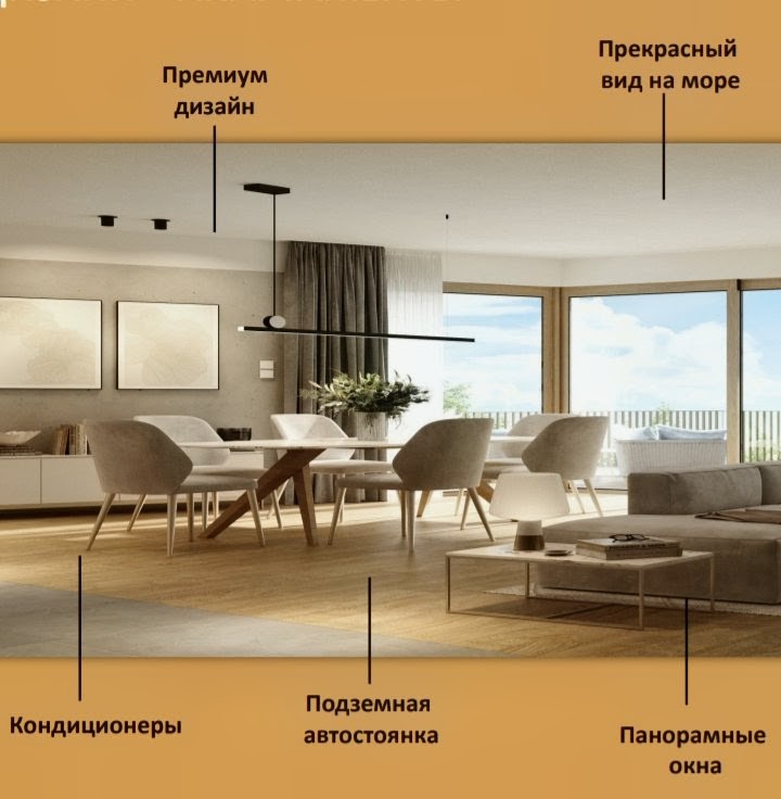 Квартира в Будве, Черногория, 55 м² - фото 3