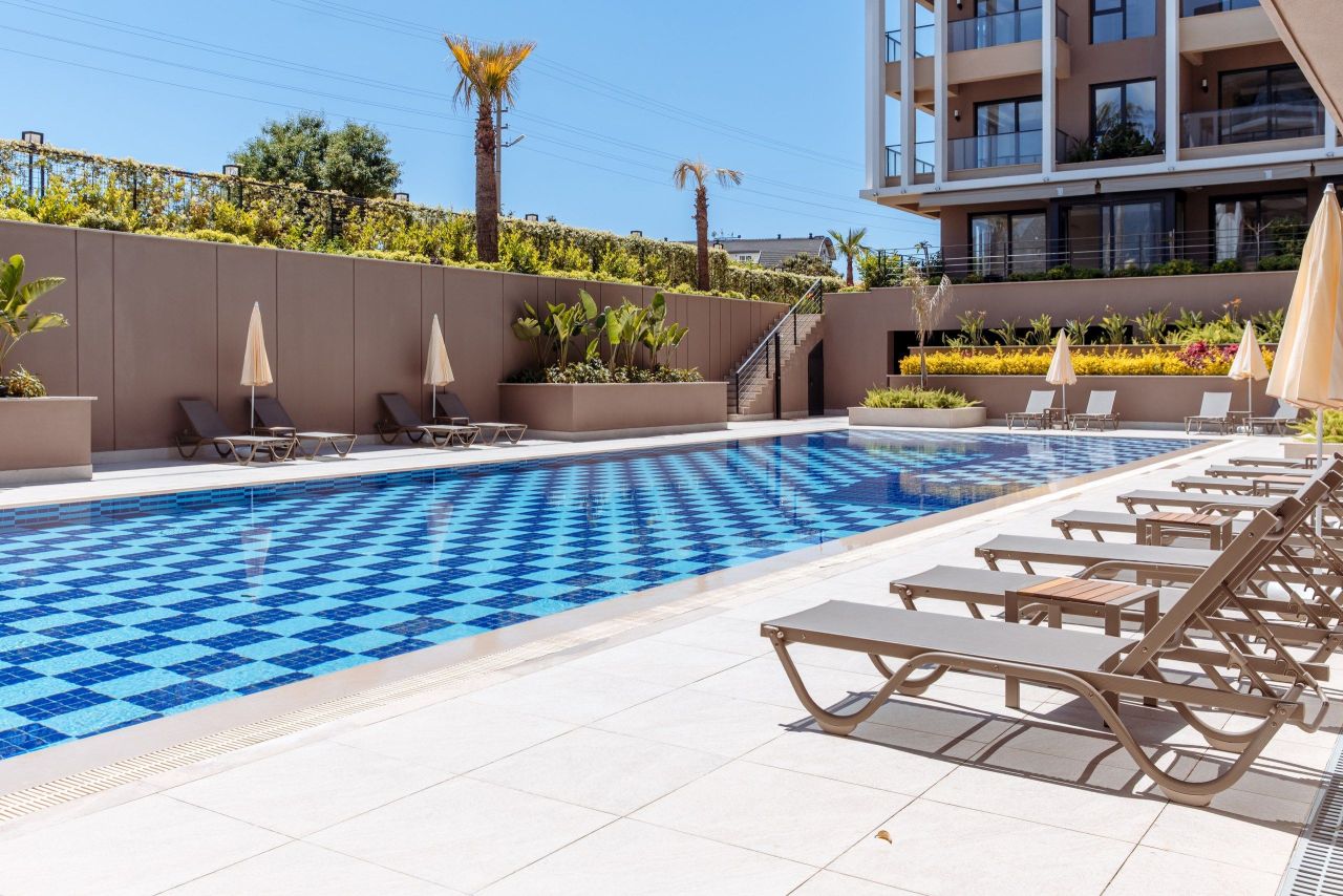Квартира в Алании, Турция, 55 м² - фото 14