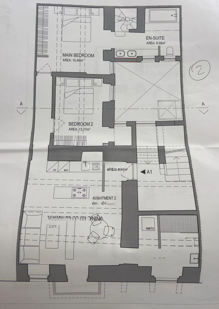 Квартира в Сан-Лоренце, Мальта, 104 м² - фото 1