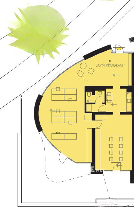 Офис в Любляне, Словения, 124 м² - фото 1