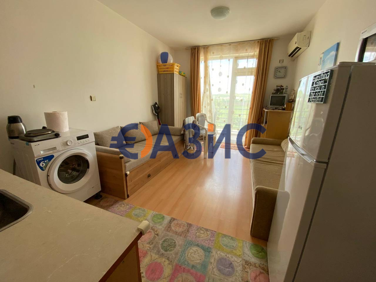 Апартаменты на Солнечном берегу, Болгария, 31.5 м² - фото 3