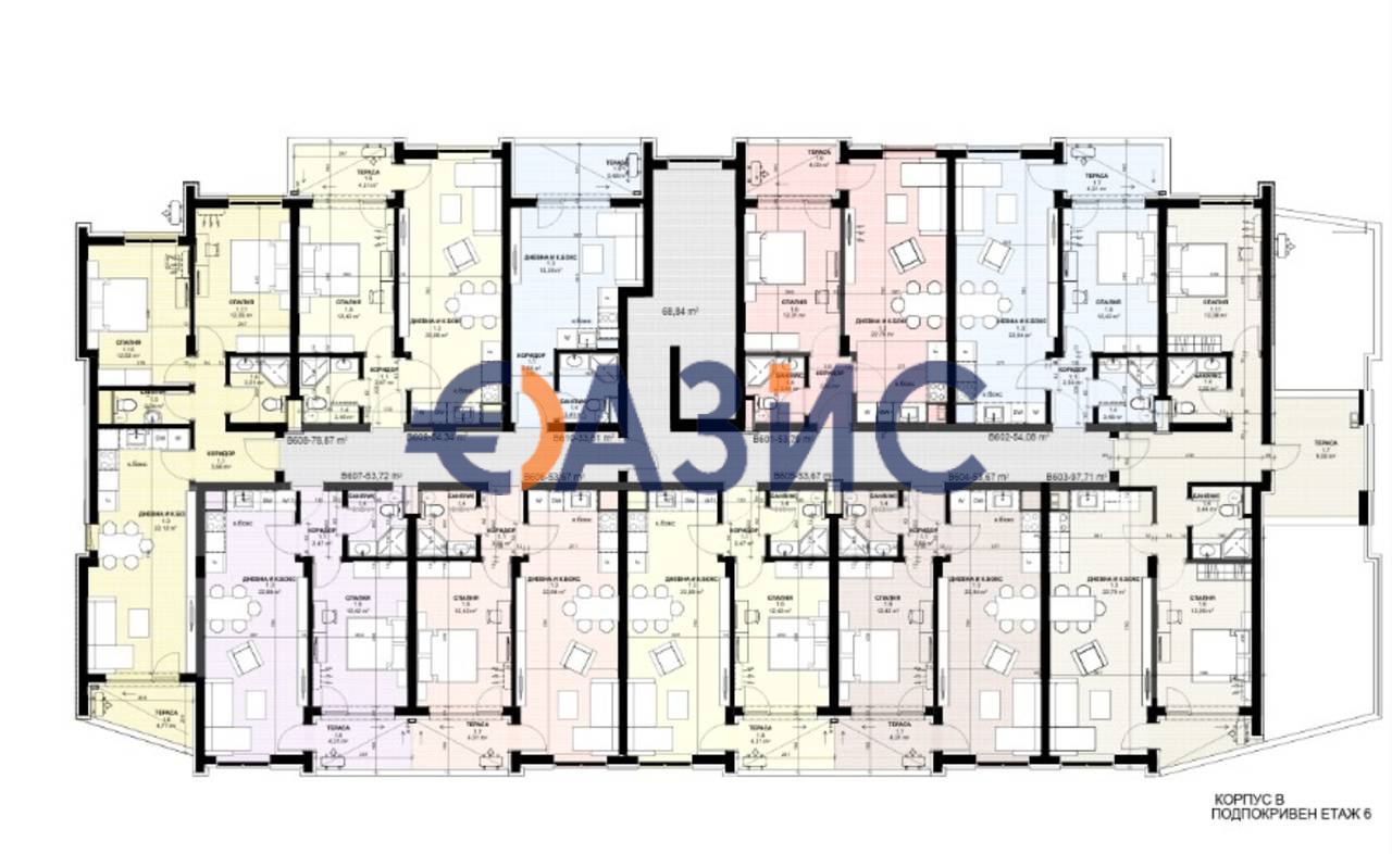 Апартаменты в Равде, Болгария, 87.7 м² - фото 17