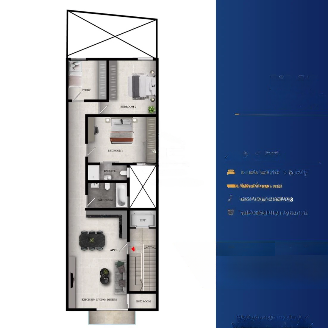 Квартира в Ибраче, Мальта, 103 м² - фото 3