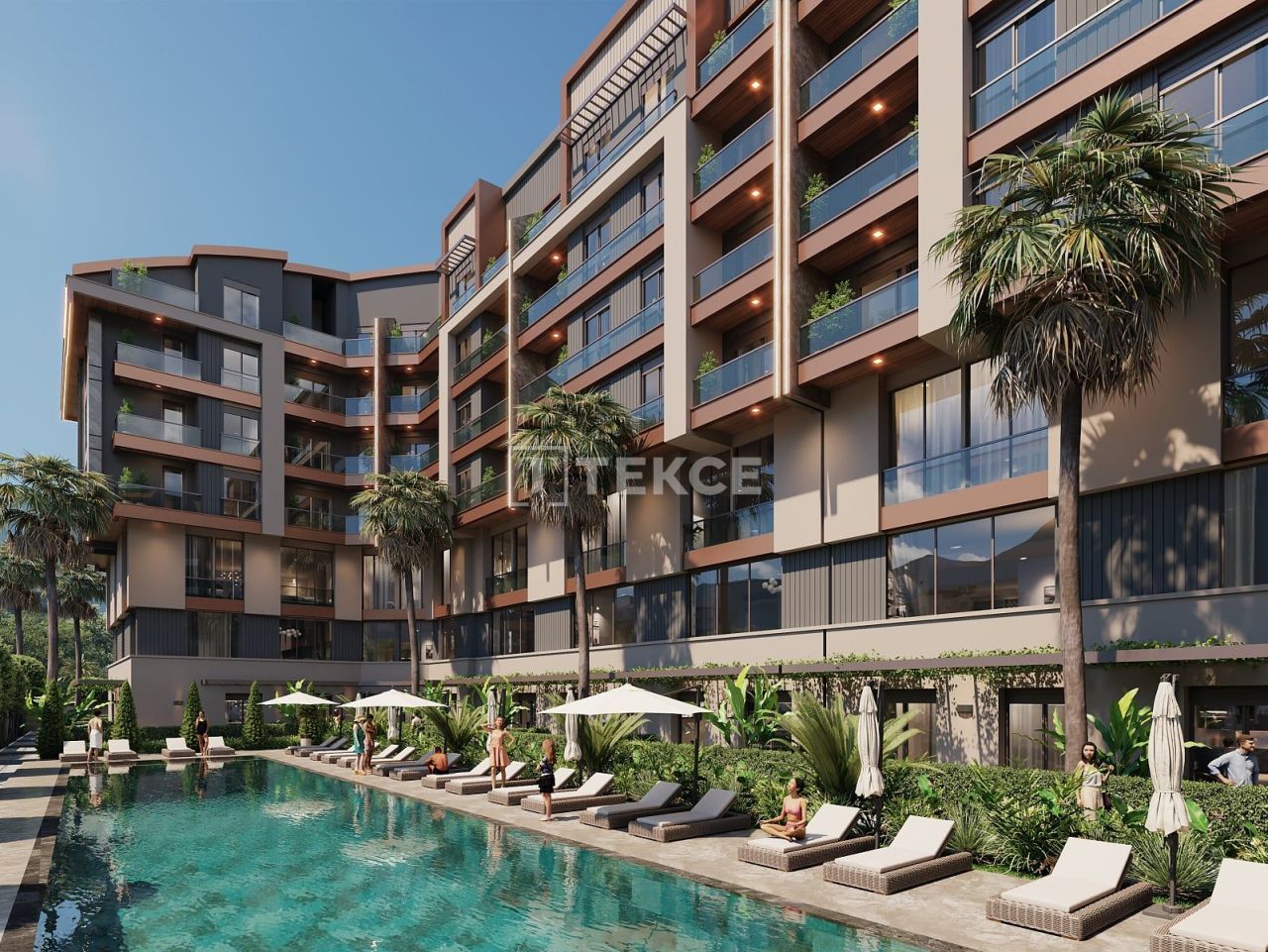 Апартаменты в Анталии, Турция, 90 м² - фото 2