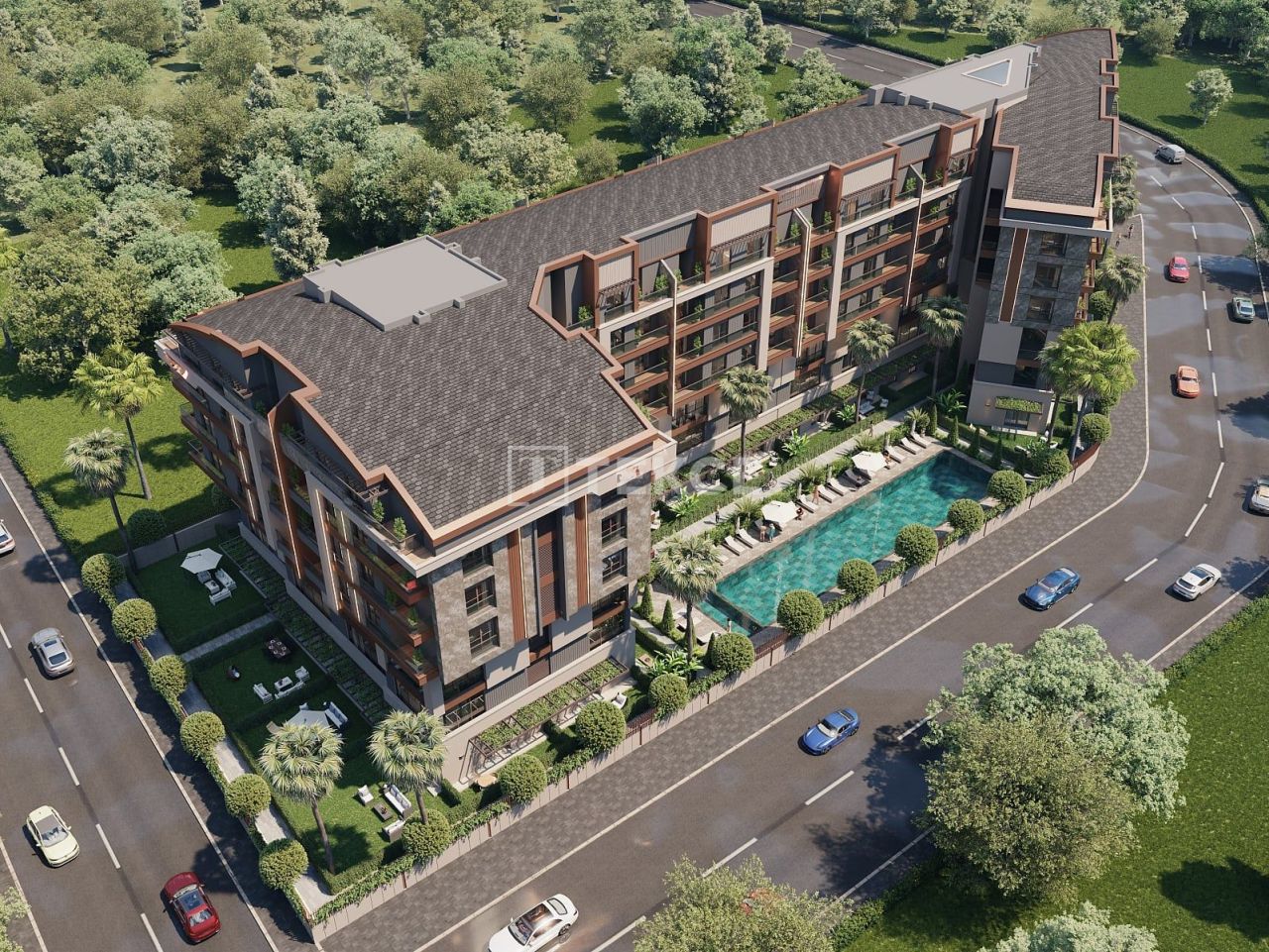Апартаменты в Анталии, Турция, 60 м² - фото 6