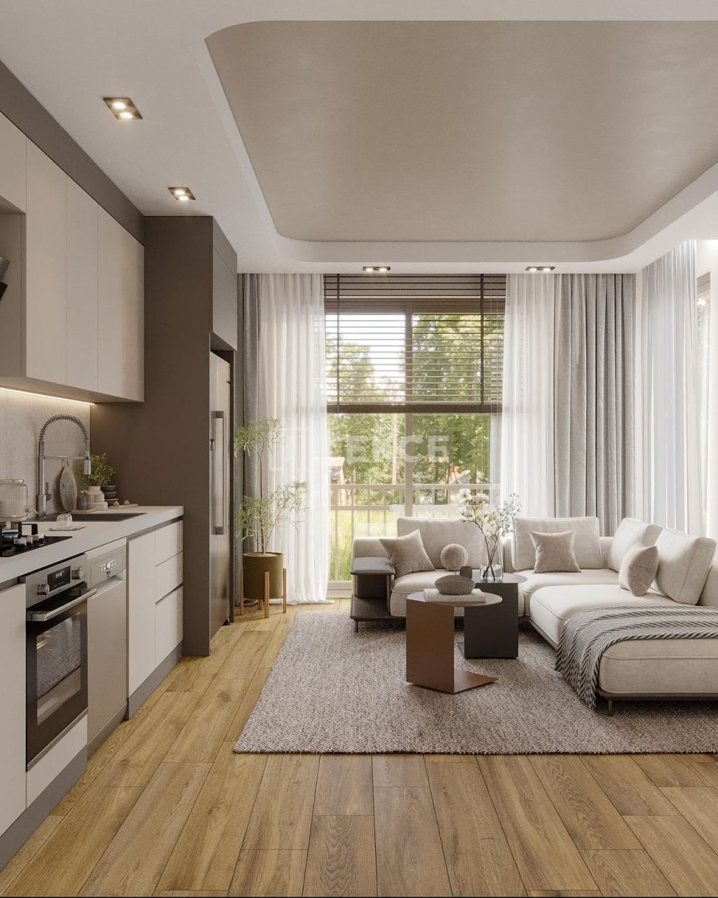 Апартаменты в Анталии, Турция, 65 м² - фото 11