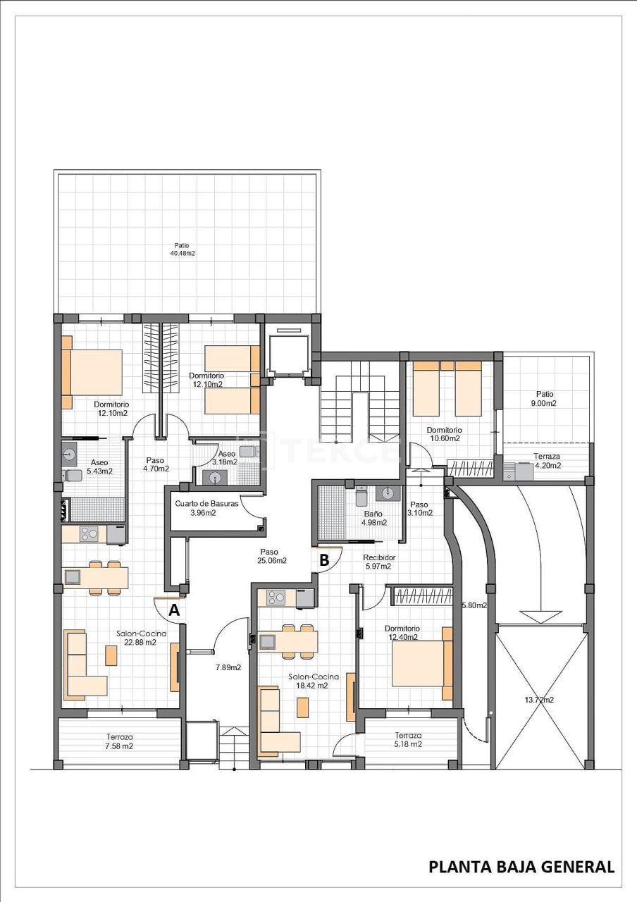 Апартаменты в Сан-Педро-дель-Пинатаре, Испания, 71 м² - фото 17