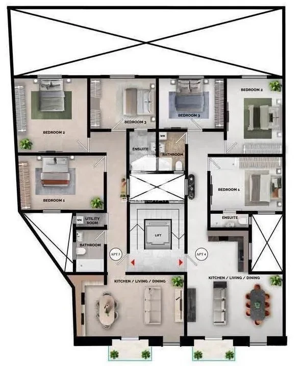 Квартира в Сан-Лоренце, Мальта, 115 м² - фото 6