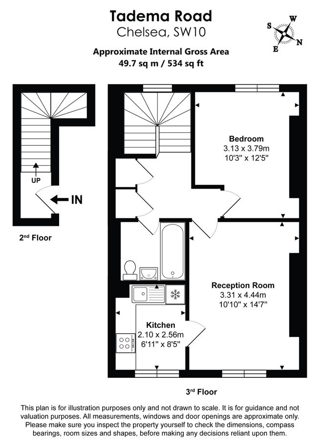 Квартира в Лондоне, Великобритания, 50 м² - фото 7