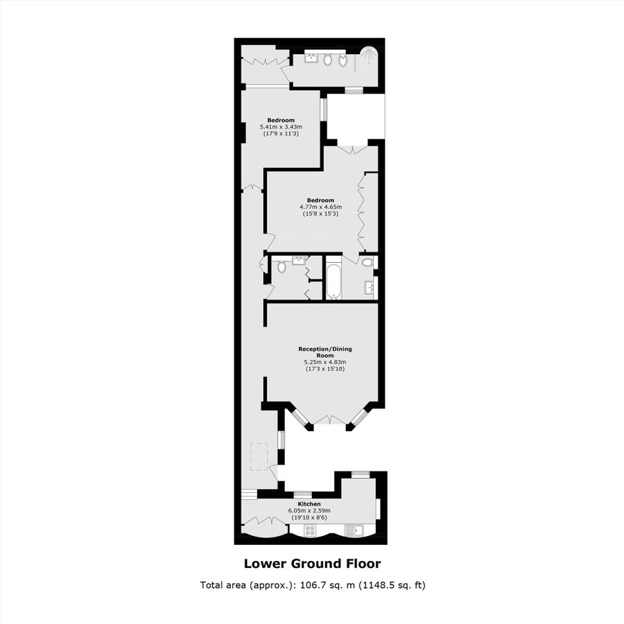 Квартира в Лондоне, Великобритания, 107 м² - фото 8