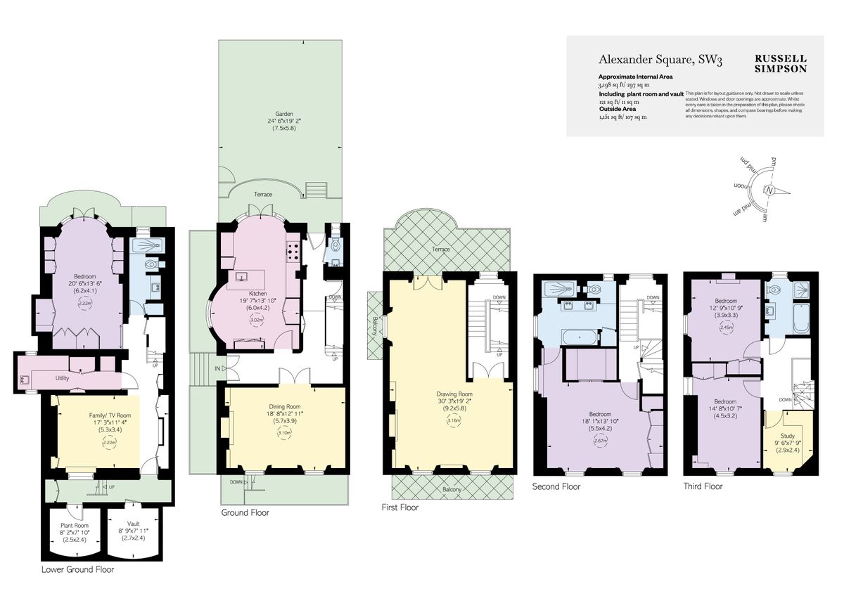 Квартира в Лондоне, Великобритания, 297 м² - фото 9