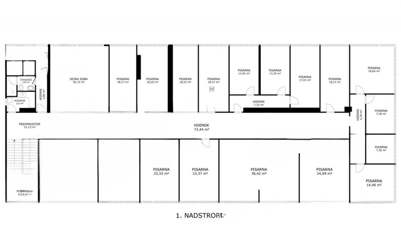 Офис в Любляне, Словения, 1 203 м² - фото 9