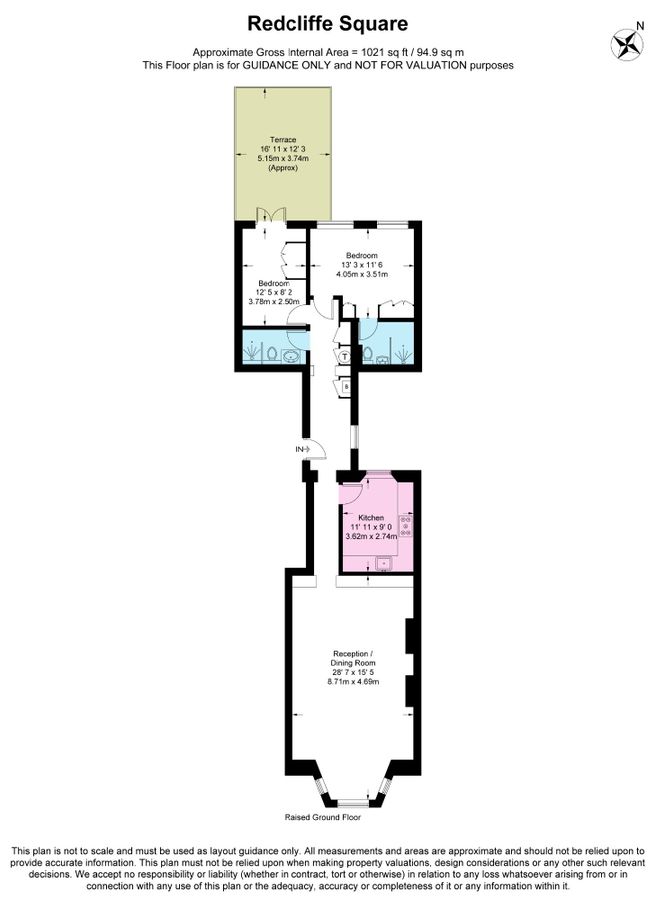 Квартира в Лондоне, Великобритания, 95 м² - фото 9