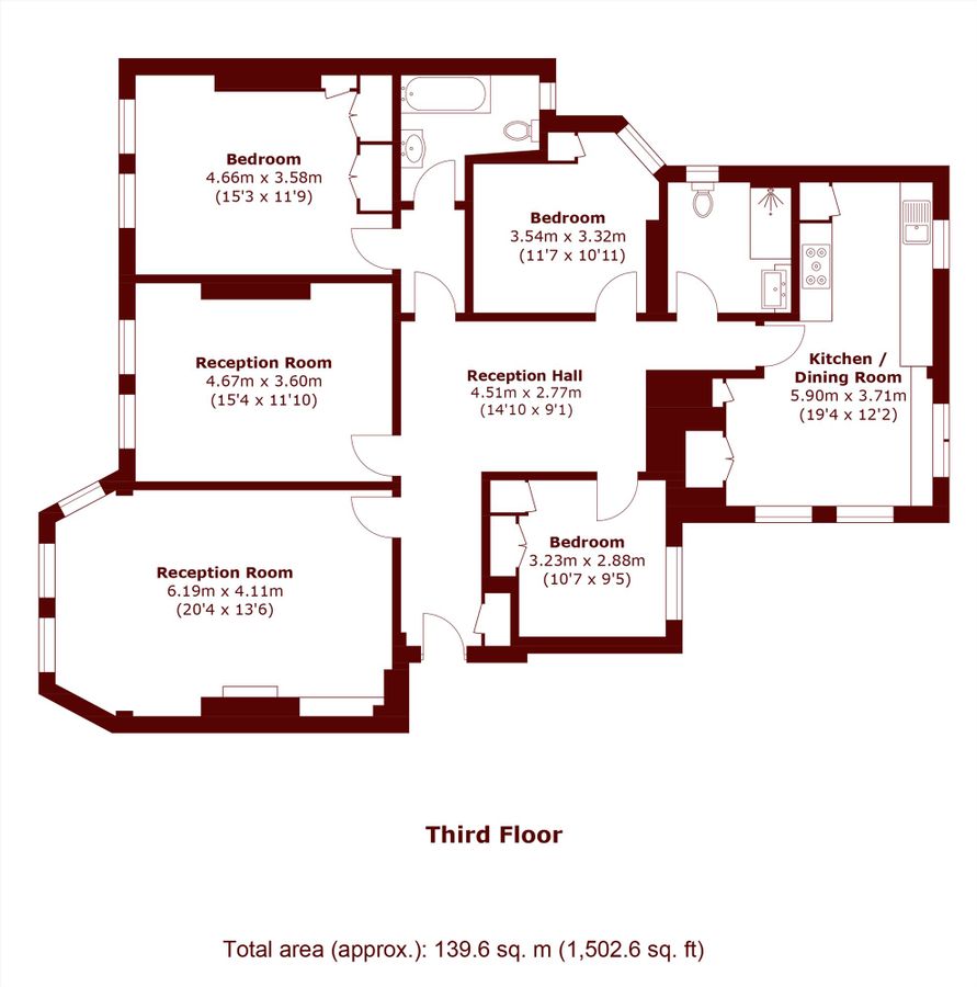 Квартира в Лондоне, Великобритания, 140 м² - фото 10