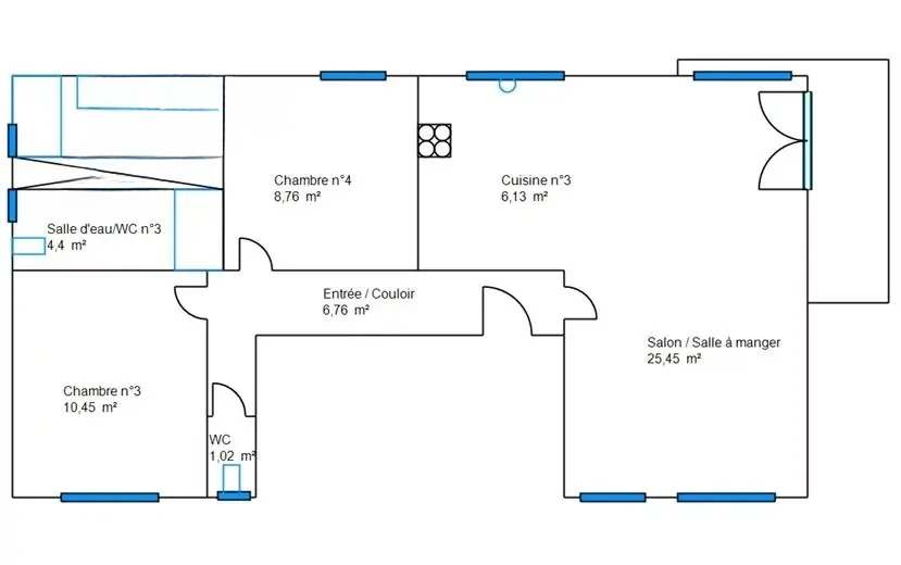 Квартира в Каннах, Франция, 128 м² - фото 12