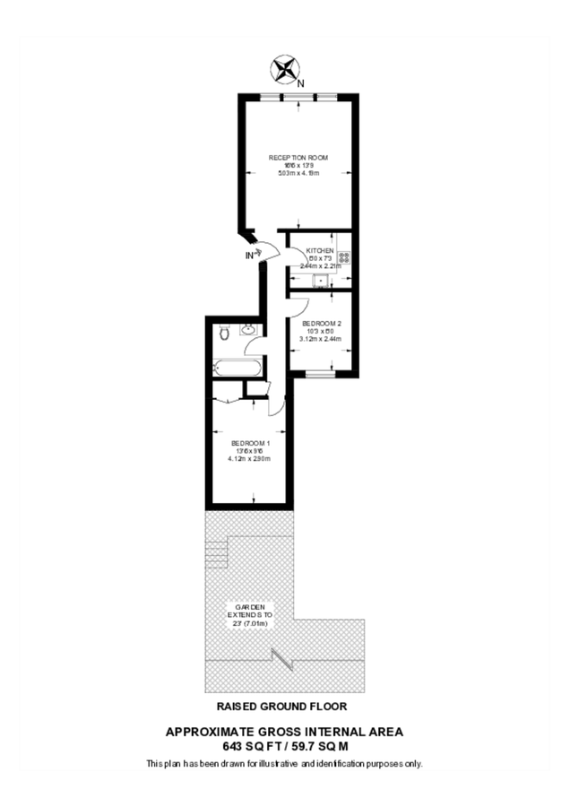 Квартира в Лондоне, Великобритания, 60 м² - фото 14