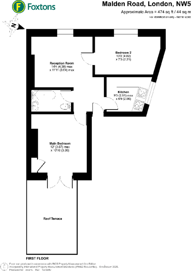 Квартира в Лондоне, Великобритания, 44 м² - фото 6
