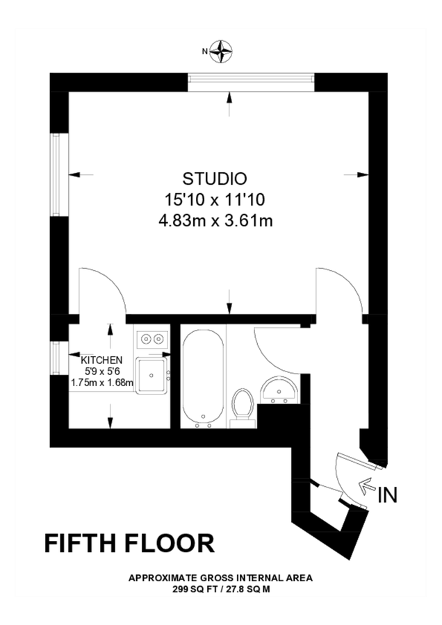 Квартира в Лондоне, Великобритания, 28 м² - фото 6