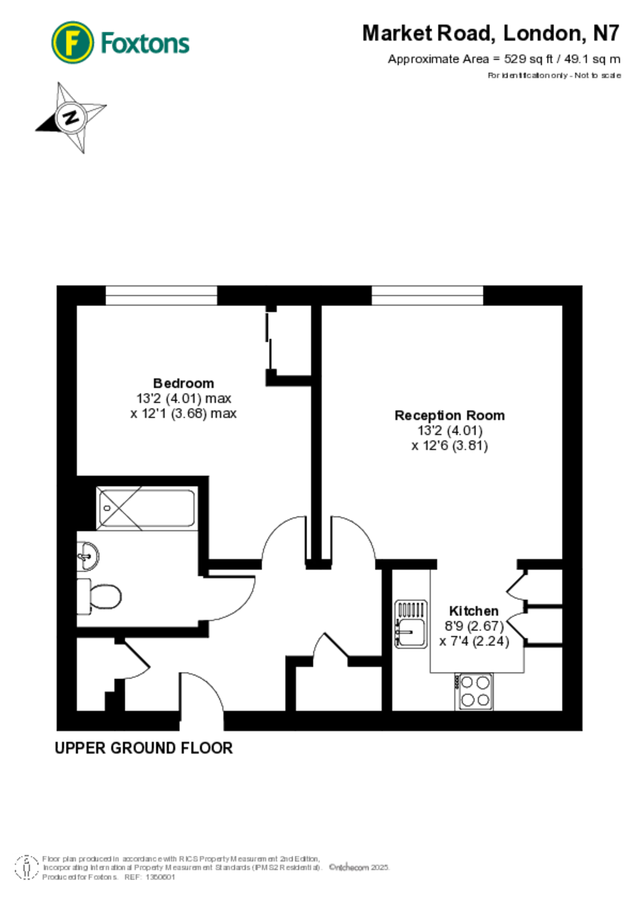 Квартира в Лондоне, Великобритания, 49 м² - фото 7