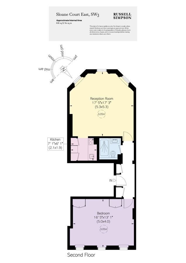 Квартира в Лондоне, Великобритания, 60 м² - фото 8