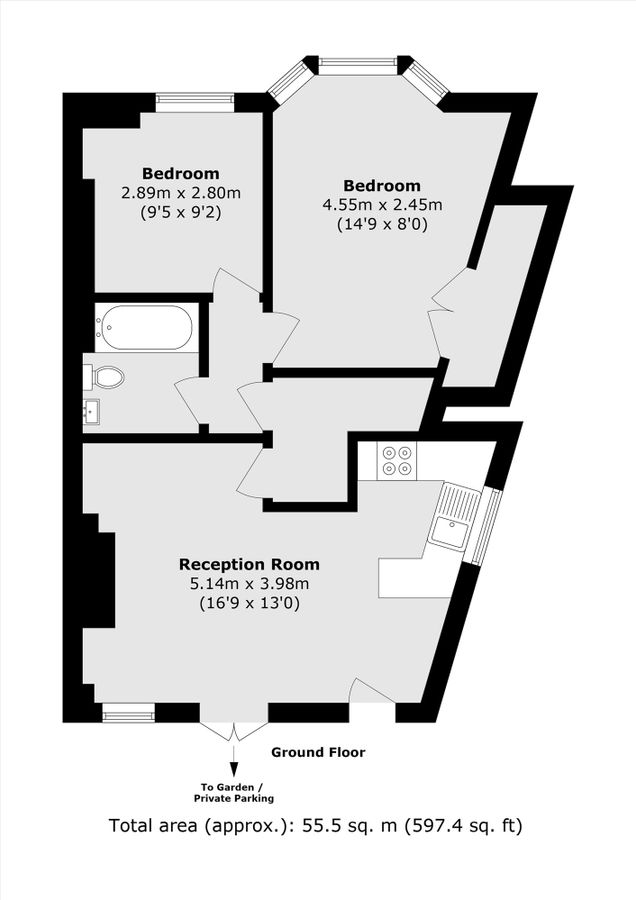 Квартира в Лондоне, Великобритания, 56 м² - фото 8