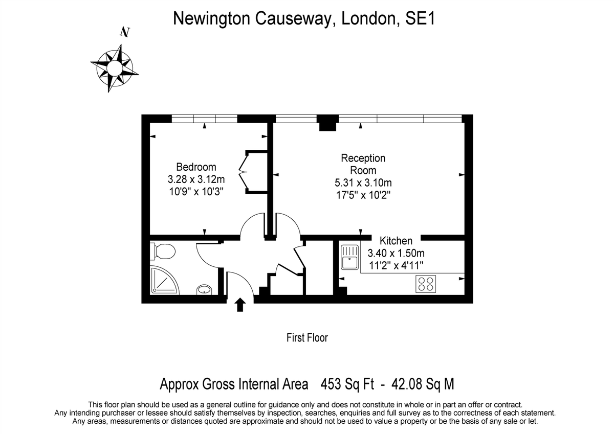 Квартира в Лондоне, Великобритания, 42 м² - фото 10