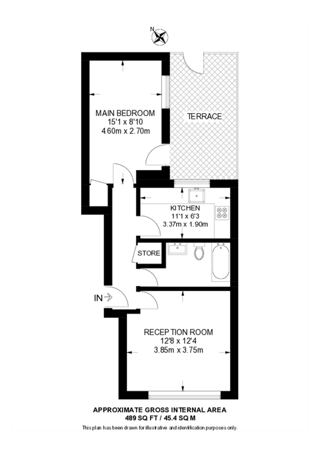 Квартира в Лондоне, Великобритания, 45 м² - фото 10