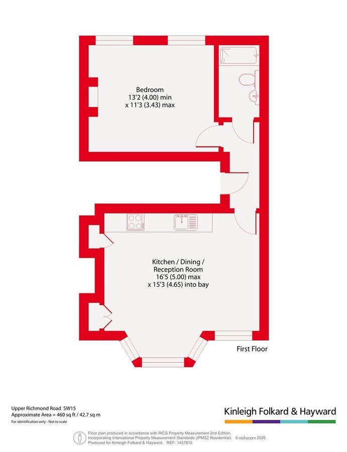 Квартира в Лондоне, Великобритания, 43 м² - фото 11