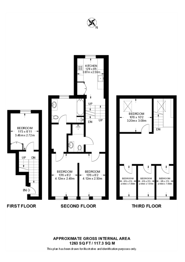 Квартира в Лондоне, Великобритания, 117 м² - фото 11