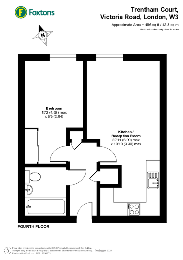 Квартира в Лондоне, Великобритания, 42 м² - фото 14