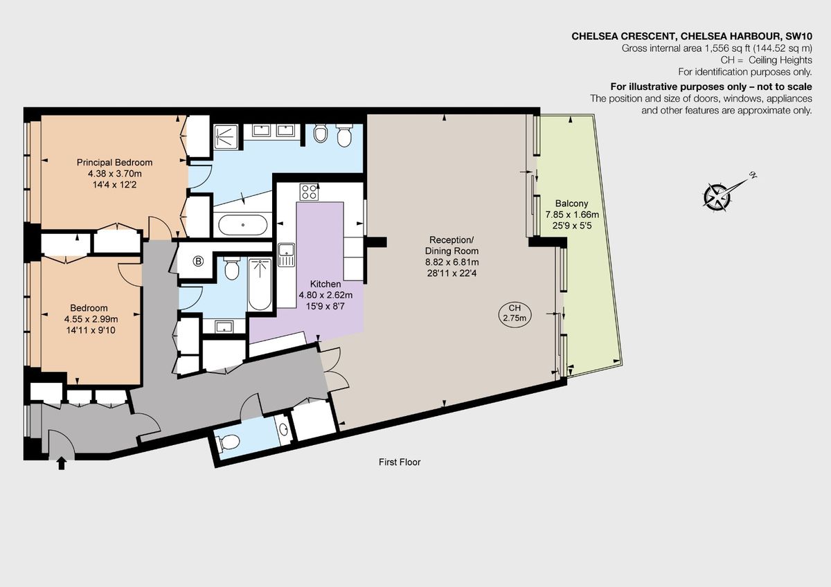 Квартира в Лондоне, Великобритания, 145 м² - фото 15