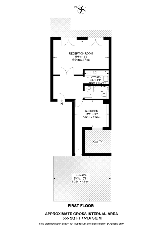 Квартира в Лондоне, Великобритания, 52 м² - фото 15