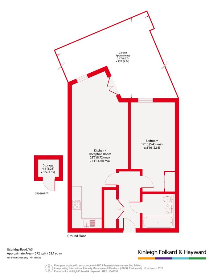 Квартира в Лондоне, Великобритания, 53 м² - фото 16