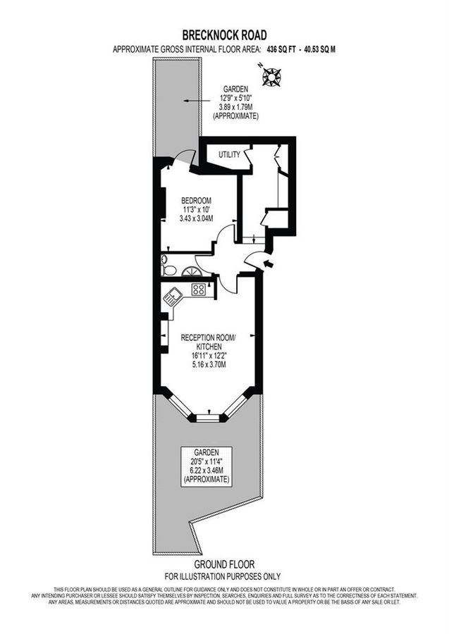 Квартира в Лондоне, Великобритания, 41 м² - фото 17