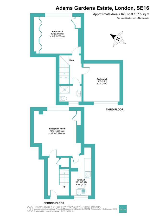 Квартира в Лондоне, Великобритания, 58 м² - фото 18