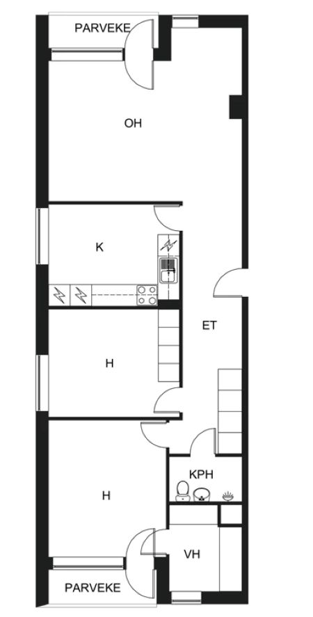 Квартира в Кеуру, Финляндия, 70 м² - фото 3