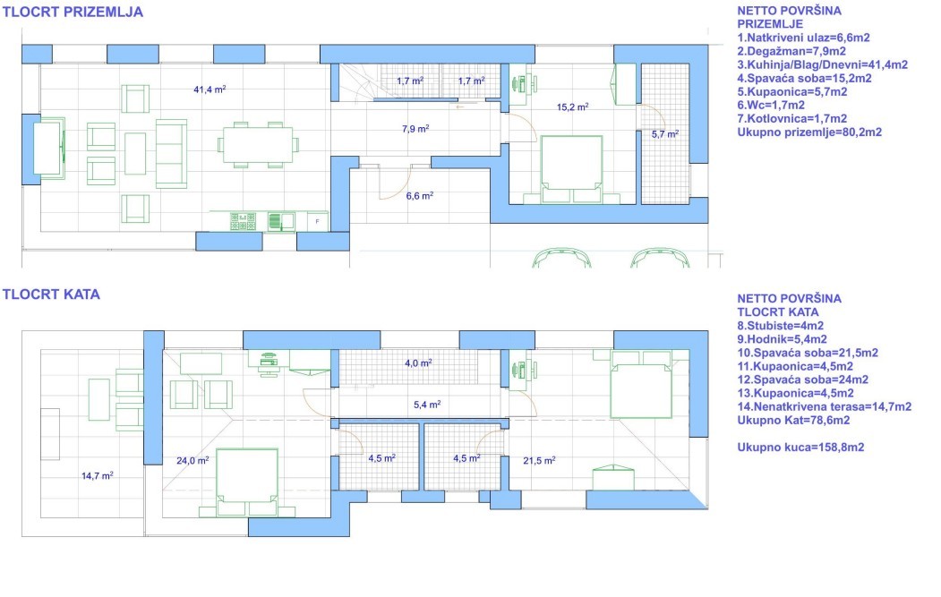 Дом в Бузете, Хорватия, 145 м² - фото 4