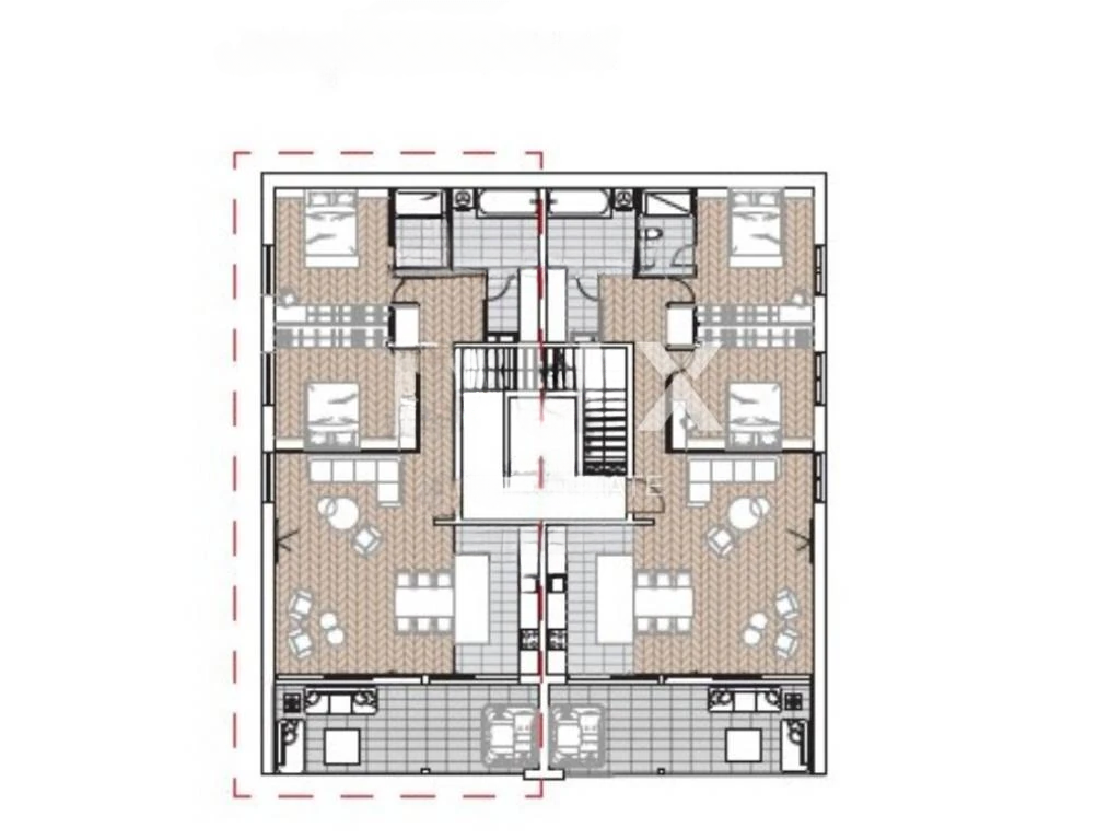 Квартира в Опатии, Хорватия, 107 м² - фото 3