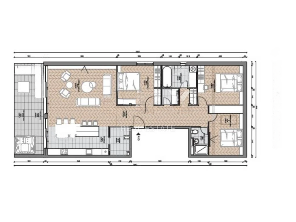 Квартира в Опатии, Хорватия, 126 м² - фото 4