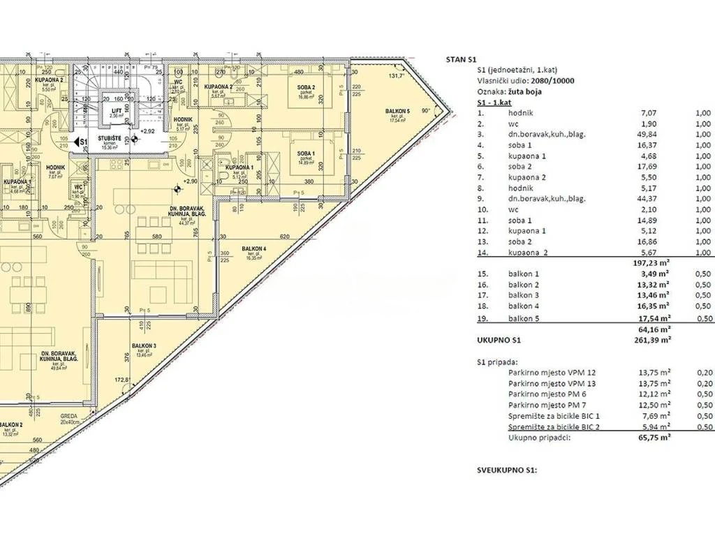Квартира в Опатии, Хорватия, 253 м² - фото 4