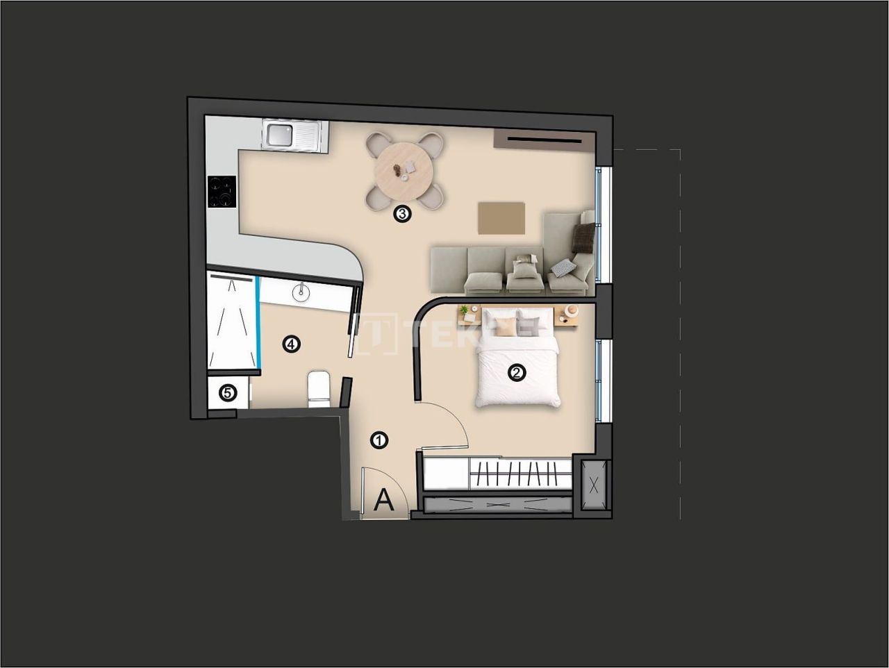 Апартаменты в Торревьехе, Испания, 79 м² - фото 12