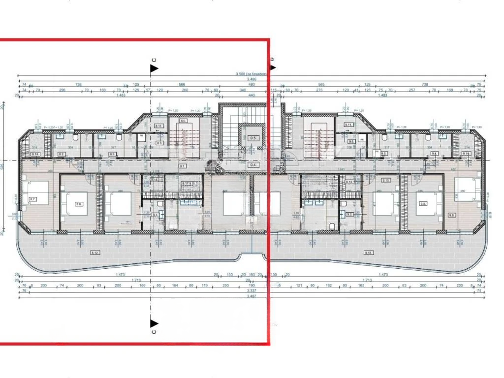 Квартира в Опатии, Хорватия, 543 м² - фото 7