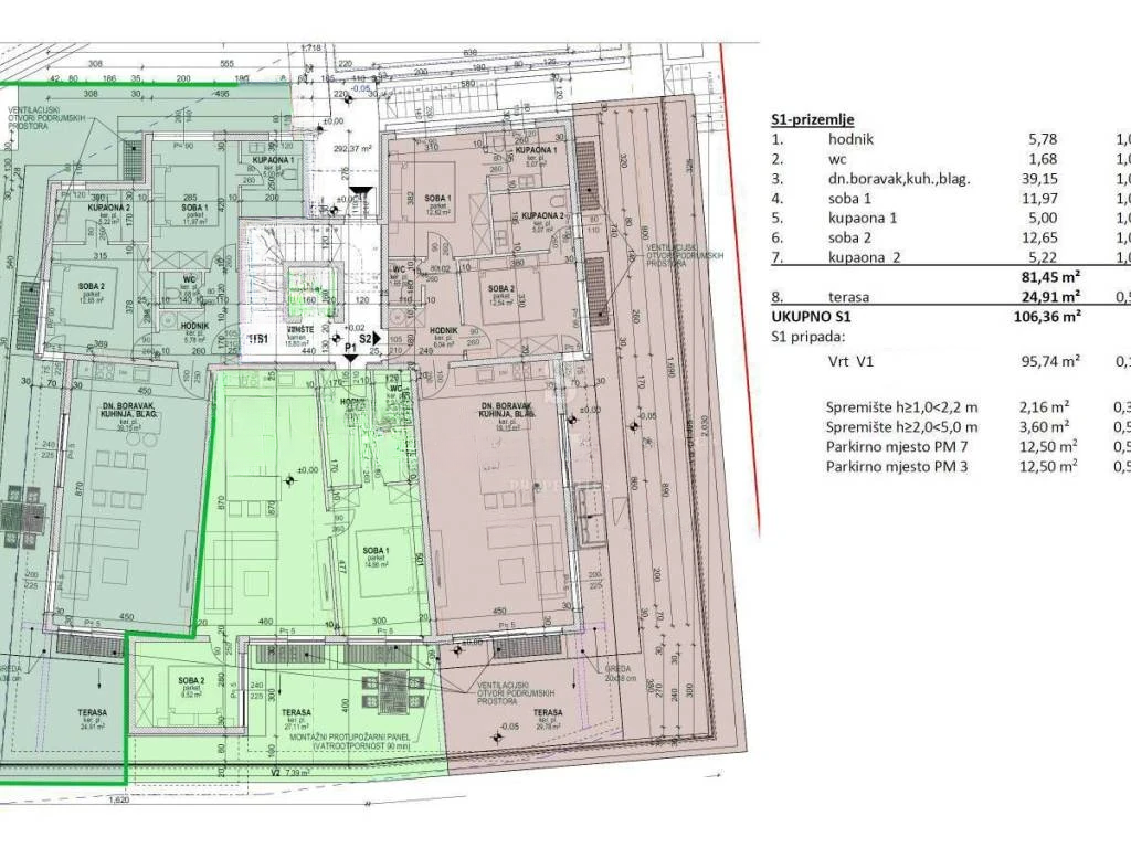 Квартира в Опатии, Хорватия, 108 м² - фото 8