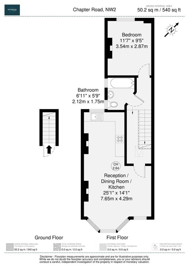 Квартира в Лондоне, Великобритания, 50 м² - фото 8