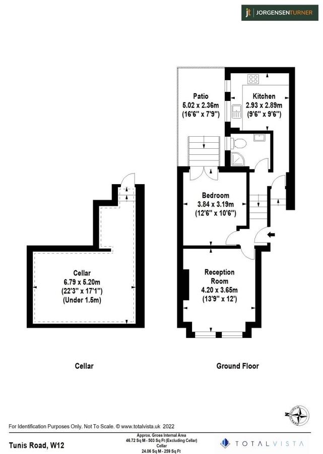 Квартира в Лондоне, Великобритания, 47 м² - фото 8