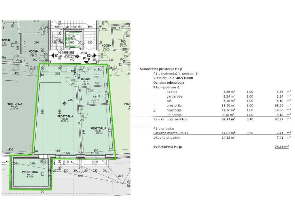 Квартира в Опатии, Хорватия, 75 м² - фото 9