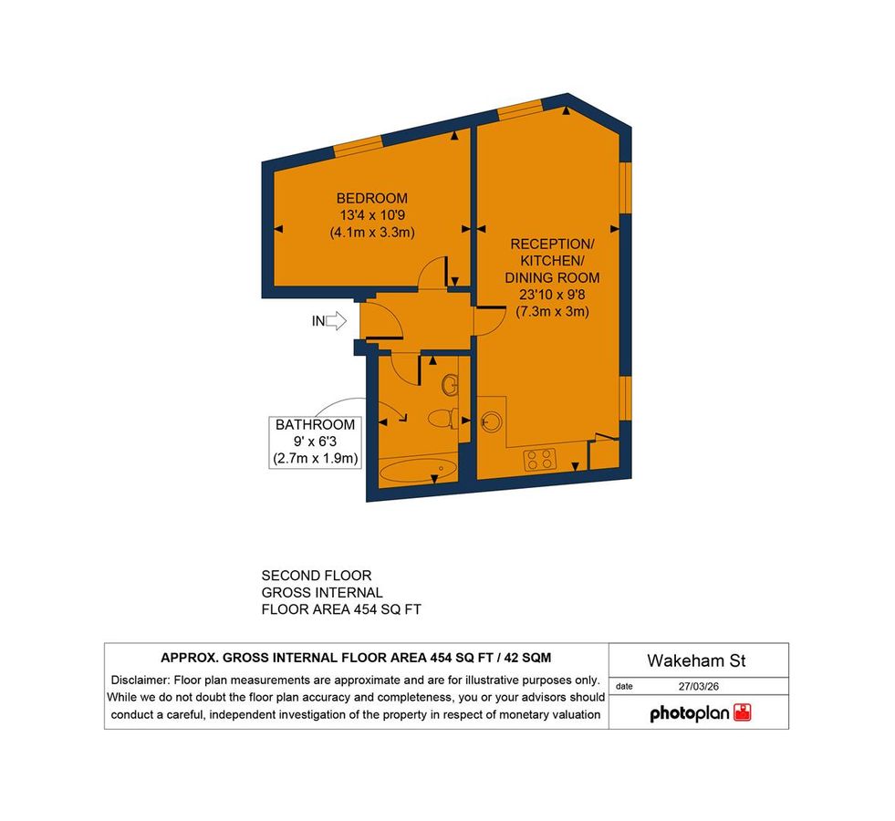 Квартира в Лондоне, Великобритания, 42 м² - фото 9