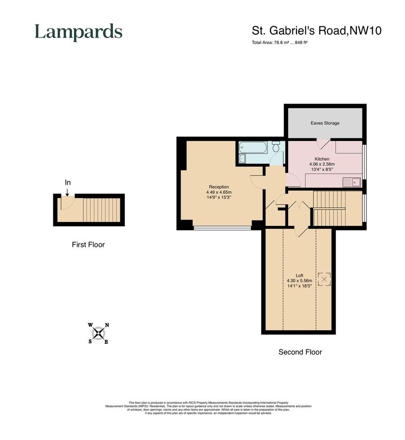 Квартира в Лондоне, Великобритания, 79 м² - фото 9